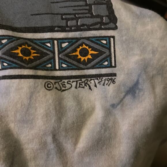 VNTG 96 screen print tie dye Monument Valley tank XL - Picture 3 of 6